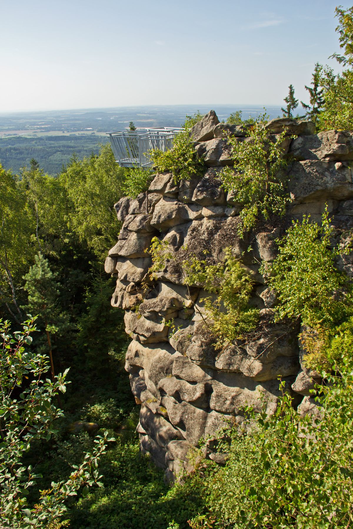 Aussichtsplattform am Mandelstein
