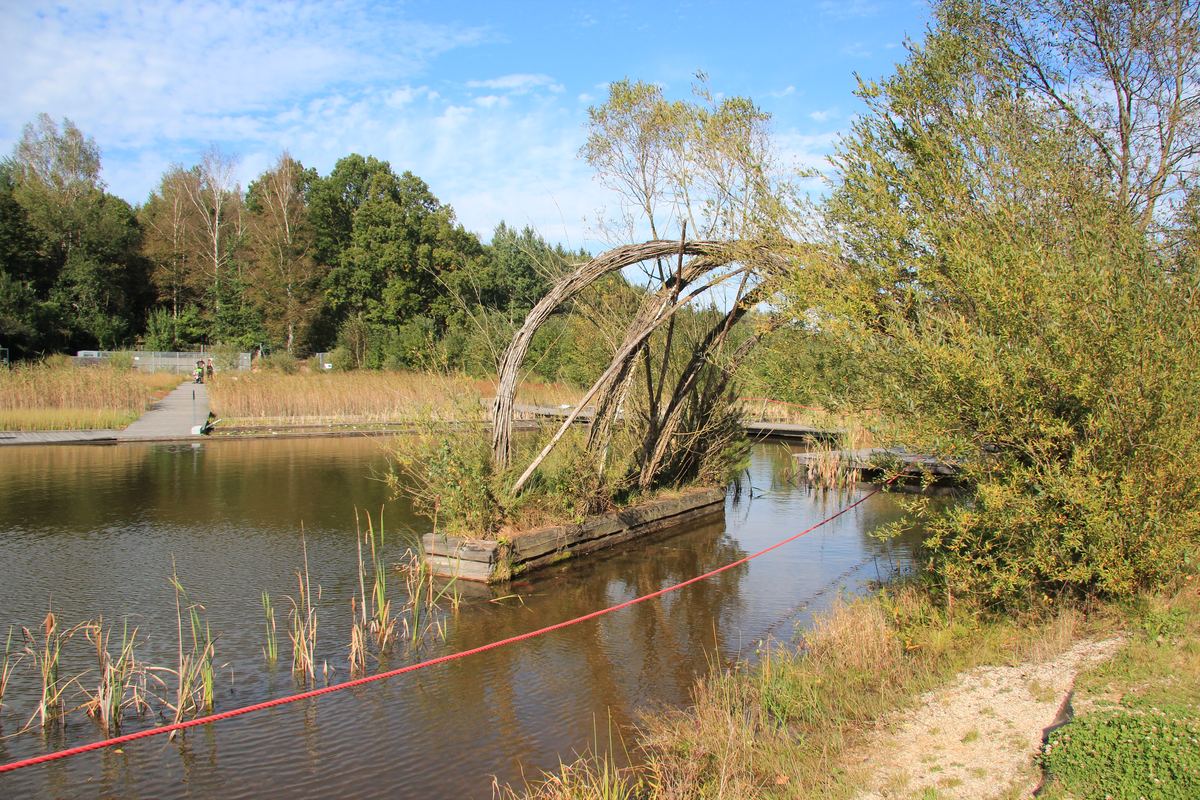 Wassergarten des Naturparkzentrums UnterWasserReich in Schrems